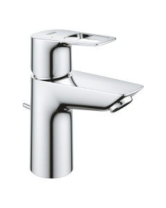 Baterie baie pentru lavoar, Grohe Bauloop New S 23335001, montaj stativ, monocomanda, finisaj cromat, ventil inclus
