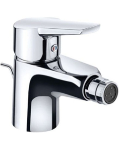 Baterie baie pentru bideu, Kludi D-Vise 375320590, monocomanda, finisaj cromat, cu ventil 