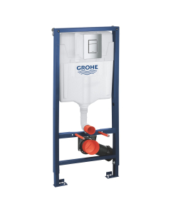 Rezervor WC, incastrat, Grohe Rapid SL 38772001, 50 x 113 cm, placa actionare cu finisaj cromat