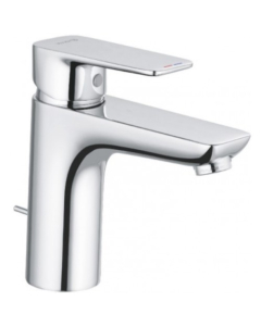 Baterie lavoar, Kludi Pure & Style 402900575, stativa, monocomanda, finisaj cromat, cu ventil