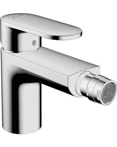 Baterie baie pentru bideu Hansgrohe Vernis Blend 71210000, monocomanda, finisaj cromat, cu ventil pop-up