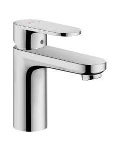 Baterie baie pentru lavoar, Hansgrohe Vernis Blend 71550000, montaj stativ, monocomanda, finisaj cromat, ventil inclus