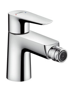 Baterie baie pentru bideu Hansgrohe Talis E 71720000, monocomanda, finisaj cromat, cu ventil pop-up