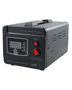 Stabilizator de tensiune cu releu POWERUP 500VA/300W Well