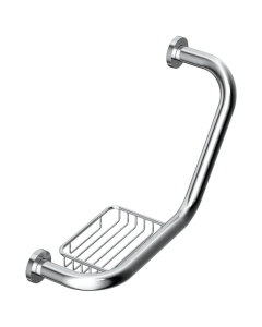 Maner de sustinere, cu savoniera, Ideal Standard IOM A9114AA, crom