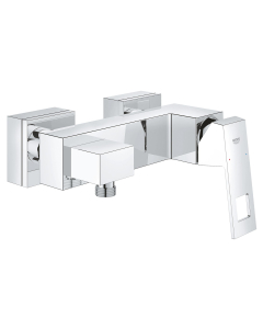 Baterie baie dus, Grohe Eurocube 23145000, monocomanda, montaj aplicat, finisaj cromat