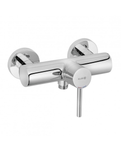 Baterie baie dus, Kludi Bozz 388310576, monocomanda, montaj aplicat, finisaj cromat