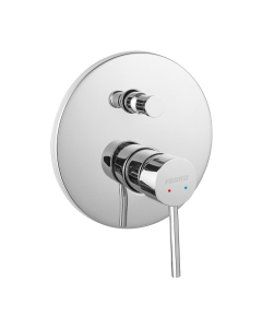 Baterie baie incastrata, pentru cada/dus, Ferro Fiesta BFI7P, monocomanda, finisaj cromat