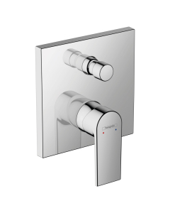 Baterie baie incastrata, pentru cada/dus, Hansgrohe Vernis Shape, monocomanda, finisaj cromat