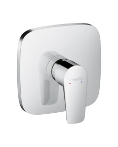 Baterie baie incastrata, pentru dus, Hansgrohe Talis E 71765000, monocomanda, finisaj cromat