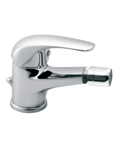 Baterie baie pentru bideu Ferro Vasto BVA6, monocomanda, finisaj cromat, cu ventil