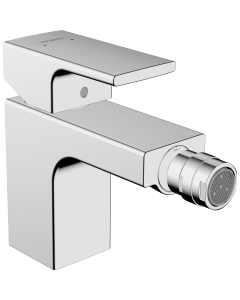 Baterie baie pentru bideu Hansgrohe Vernis Shape 71211000, monocomanda, finisaj cromat, cu ventil pop-up