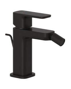 Baterie baie pentru bideu Kludi Renon 422163975, monocomanda, finisaj negru mat