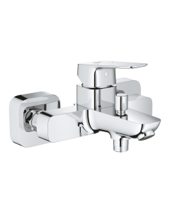 Baterie baie pentru cada / dus, Grohe Cubeo 1018130000, montaj aplicat, monocomanda, finisaj cromat