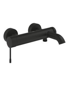 Baterie baie pentru cada / dus, Grohe Essence 25250KF1, montaj aplicat, monocomanda, finisaj negru mat