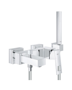 Baterie baie, pentru cada/dus, Grohe Eurocube 23141000, monocomanda, montaj aplicat, finisaj cromat