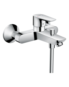 Baterie baie, pentru cada/dus, Hansgrohe Talis E 71740000, monocomanda, montaj aplicat, finisaj cromat