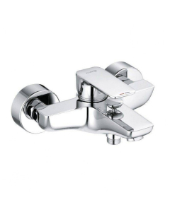 Baterie baie pentru cada/dus, Kludi Pure & Style 406810575, monocomanda, montaj aplicat, finisaj cromat