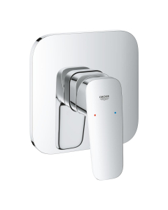 Baterie baie pentru dus, Grohe Cubeo 1017770000, monocomanda, montaj incastrat, finisaj cromat