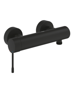 Baterie baie pentru dus, Grohe Essence 25252KF1, montaj pe perete, monocomanda, finisaj negru mat