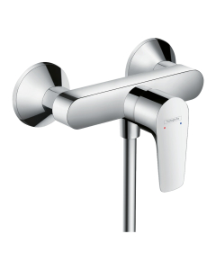 Baterie baie, pentru dus, Hansgrohe Talis E 71760000, monocomanda, montaj aplicat, finisaj cromat