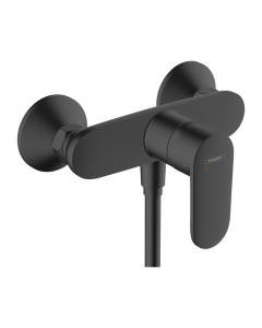 Baterie baie, pentru dus, Hansgrohe Vernis Blend 71640670, monocomanda, montaj aplicat, finisaj negru mat