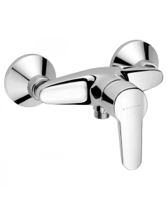 Baterie baie pentru dus, Kludi D-Vise 378420590, monocomanda, montaj aplicat, finisaj cromat