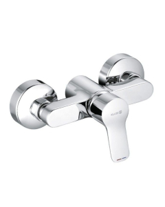 Baterie baie pentru dus, Kludi Pure & Easy 378410565, monocomanda, montaj aplicat, finisaj cromat