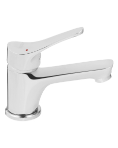 Baterie baie pentru lavoar, Ferro Stillo BSL2, stativa, monocomanda, alama, finisaj cromat, cu ventil