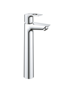 Baterie baie pentru lavoar Grohe Bauloop 23764001, marimea XL, monocomanda, 3/8”, montaj stativ, finisaj cromat