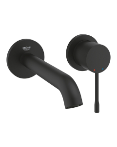 Baterie baie pentru lavoar, Grohe Essence 29192KF1, marimea M, montaj incastrat, monocomanda, finisaj negru mat