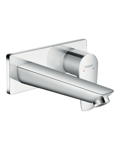 Baterie baie pentru lavoar, Hansgrohe Talis E 71732000, incastrata, monocomanda, alama, finisaj cromat