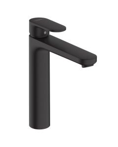 Baterie baie pentru lavoar, Hansgrohe Vernis Blend XL 71582670, montaj stativ, monocomanda, finisaj negru mat