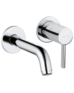 Baterie baie pentru lavoar, incastrata, Kludi Bozz 382440576, montaj incastrat, monocomanda, finisaj cromat
