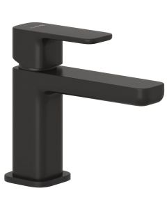 Baterie baie pentru lavoar, Kludi Renon 422663975, montaj stativ, monocomanda, finisaj negru mat