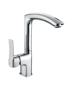 Baterie bucatarie, Ferro Florence BFL4Vl, stativa, monocomanda, alama, finisaj cromat