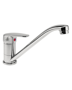 Baterie bucatarie, Ferro Smile BSM4, stativa, monocomanda, alama, finisaj cromat