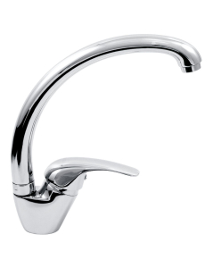 Baterie bucatarie, Ferro Vasto BVA4A, stativa, monocomanda, finisaj cromat, pipa lebada