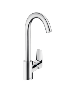 Baterie bucatarie, Hansgrohe Logis 260 71835000, stativa, monocomanda, alama, finisaj cromat