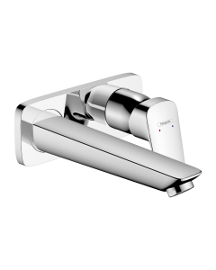 Baterie lavoar, Hansgrohe Logis 71220000, Pipa 19.5 cm, monocomanda, alama, finisaj cromat