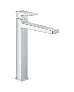Baterie lavoar, Hansgrohe Metropol XL 32512000, stativa, monocomanda, alama, finisaj cromat, cu ventil push open