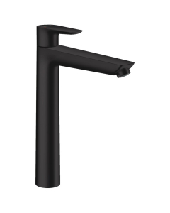 Baterie lavoar, Hansgrohe Talis E XL 71716670, stativa, monocomanda, alama, finisaj negru mat, cu ventil pop-up