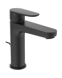 Baterie baie pentru lavoar, Ideal Standard Cerafine O BC699XG, montaj stativ, monocomanda, ventil pop-up, finisaj negru mat