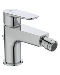 Baterie baie pentru bideu Ideal Standard Cerafine O BC705AA, monocomanda, finisaj cromat, cu ventil