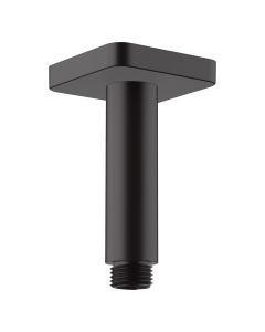 Brat fix pentru dus, Hansgrohe Vernis Shape, negru mat, 10 cm