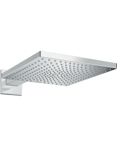 Cap dus fix Hansgrohe Raindance E 26238000, finisaj cromat, 1 functie, sistem anticalcar