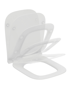 Capac wc din duroplast, Ideal Standard I.Life B slim, cu inchidere lenta, T500301