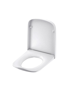 Capac WC din duroplast, Tece One 9700600, alb, inchidere soft close