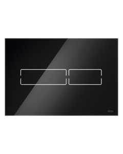 Clapeta actionare rezervor WC incastrat, TECE Lux Mini 9240961, cu senzor, negru lucios