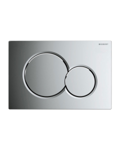 Clapeta actionare rezervor WC incastrat, Geberit Sigma 01 115.770.21.5, cromat lucios 